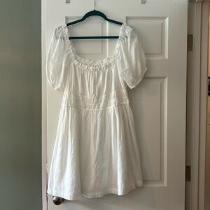 White off the shoulder BP dress